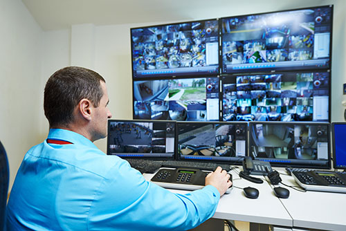 live security camera monitoring